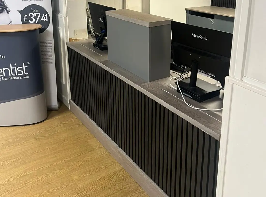 After Installation Of Desk At Tunstall