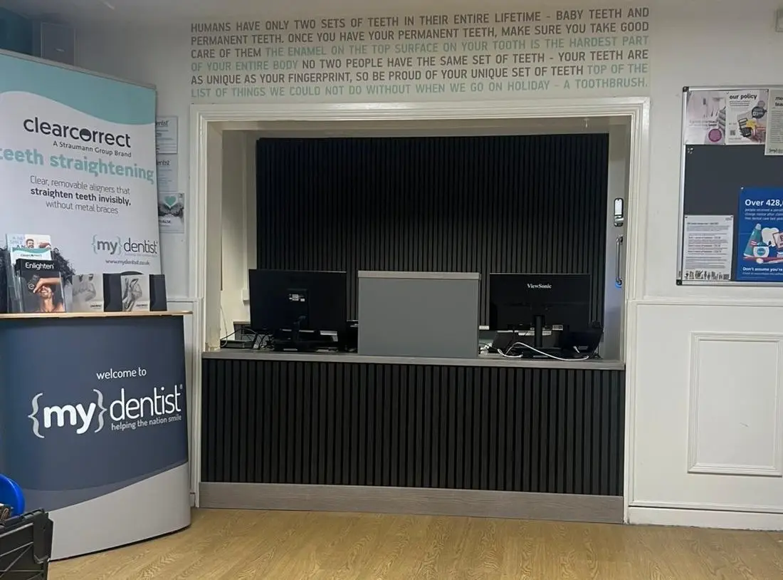 After Installation Of Desk At Tunstall